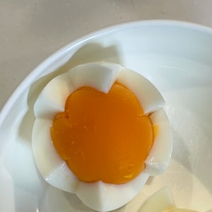 可愛い♡茹で卵の飾り切り
